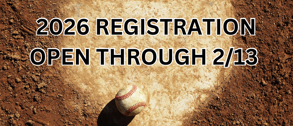 2026 REGISTRATION NOW OPEN!